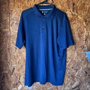 St. Andrews of Scotland golf polo navy blue XL the open